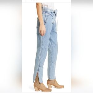 Rag & Bone Mia Yoke Straight Leg Jeans